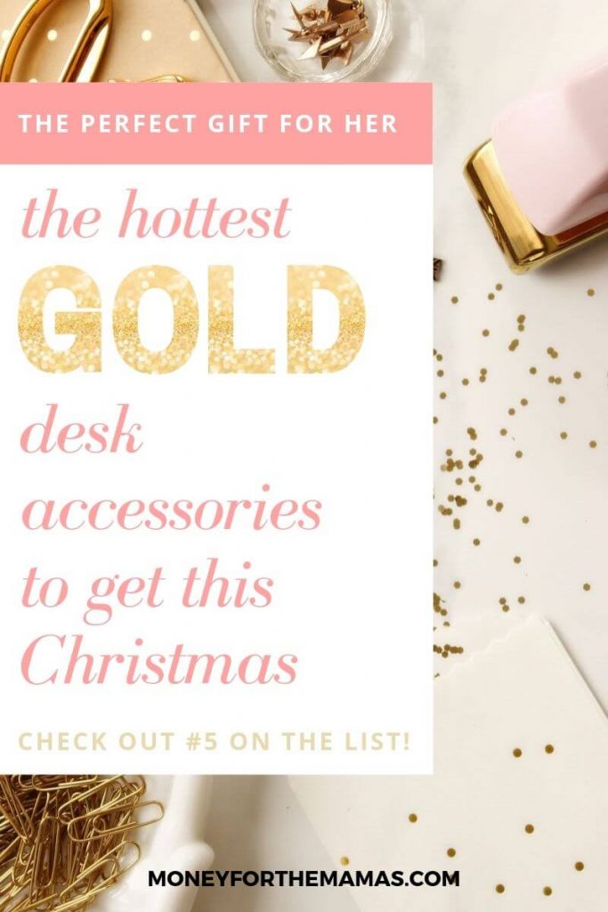 The perfect gold desk accessories for her