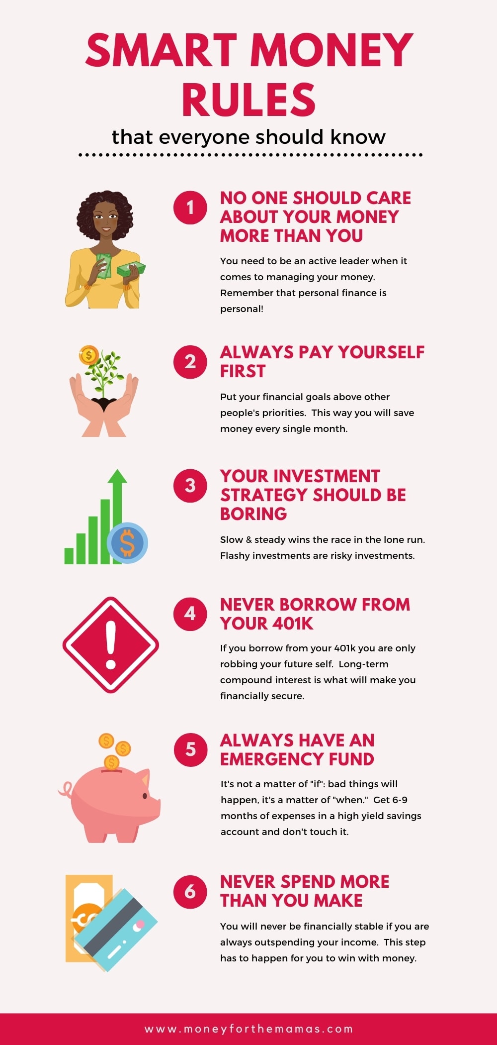 Smart Money Rules That You Need To Know Money for the Mamas