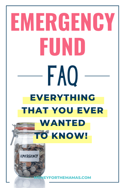 Emergency Funds: All of your FAQ’s (but were too shy to ask)