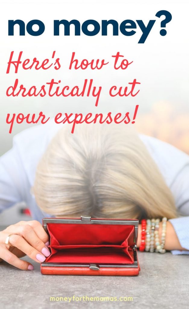 no money? Here's how to drastically cut expenses