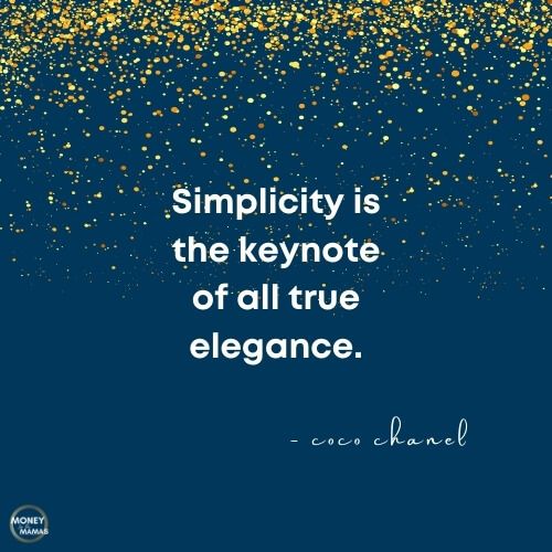 coco chanel quote on simplicity