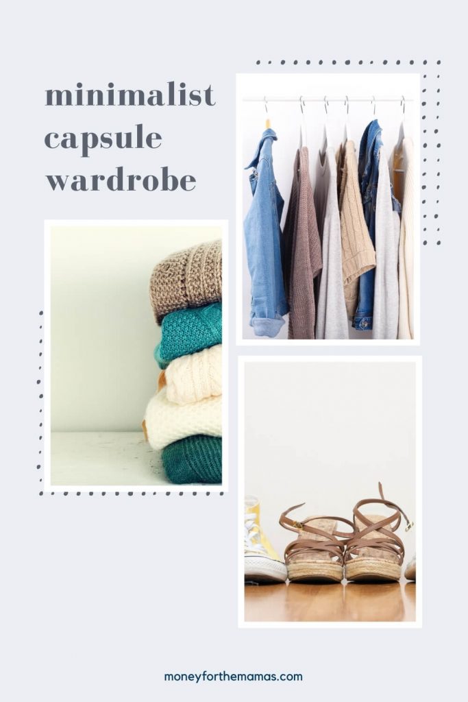 how to start a minimalist capsule wardrobe to save money