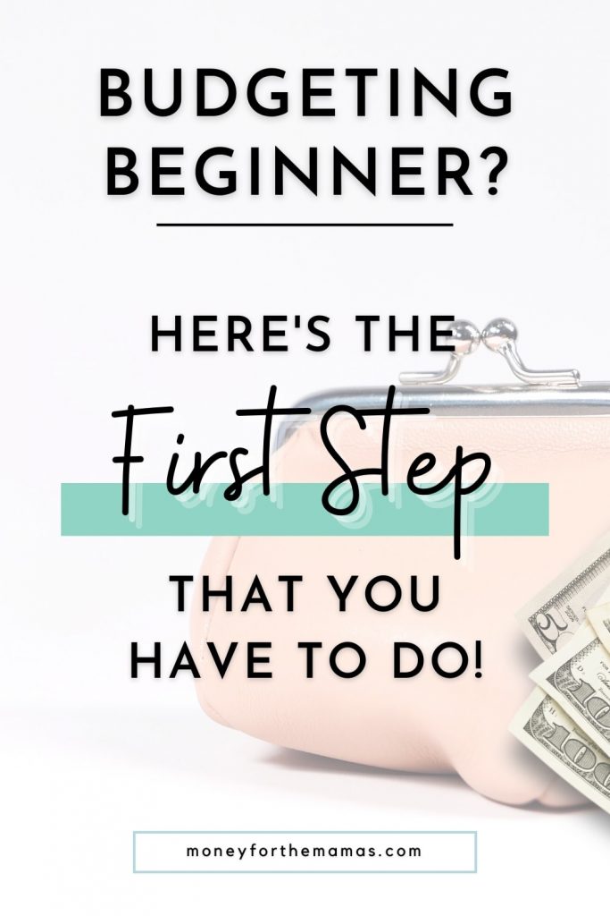 first steps with budget planning