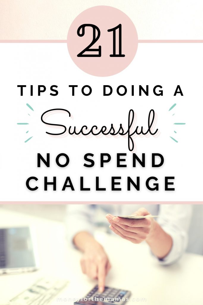 how to do a successful no spend challenge