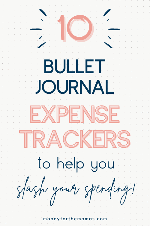 10 Easy Bullet Journal Expense Trackers to Help You Slash Your Spending