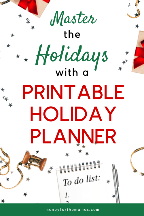 Master the Holidays with Free Christmas Planner Printables
