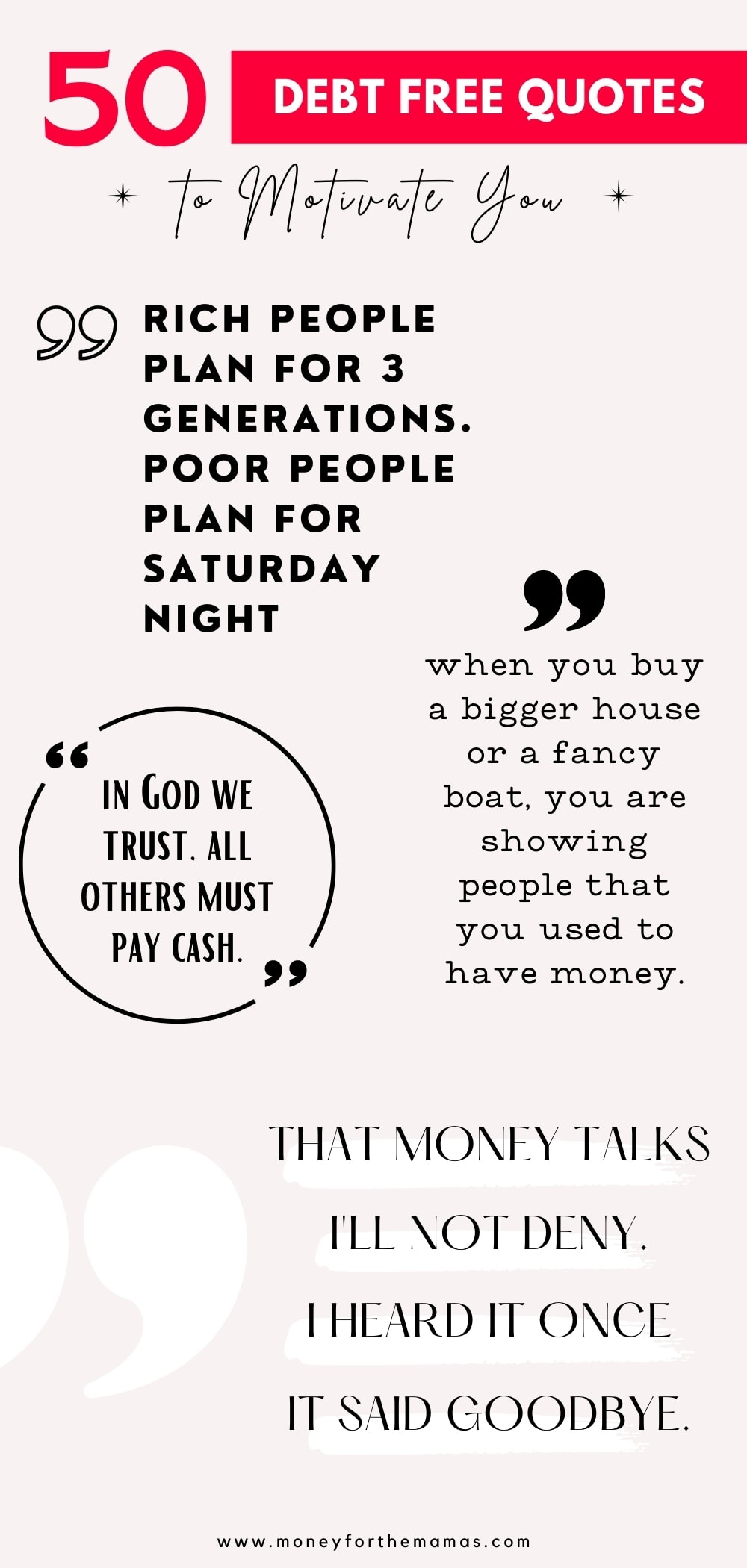 50+ Debt Free Quotes to Motivate You to Finally Dump Your Debt MFTM