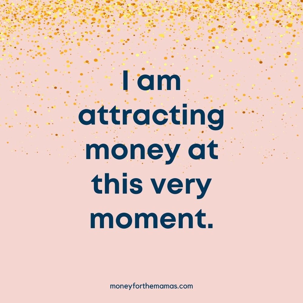 attracting money affirmation