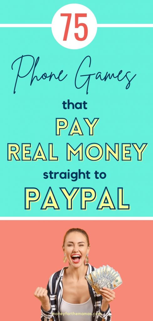 games that pay real money to PayPal