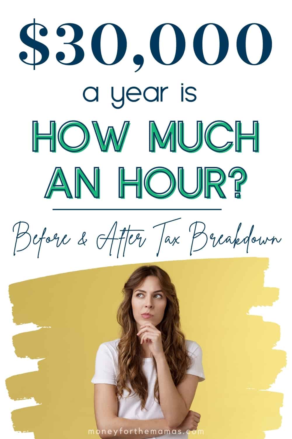 30,000 a Year is How Much an Hour? (Before and After Taxes)