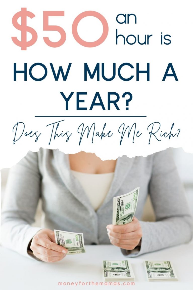 50k a Year is How Much an Hour? Is it Enough to Live on After Taxes?
