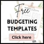 30 Free Printable Budget Templates (Get Your Perfect Budget Now)