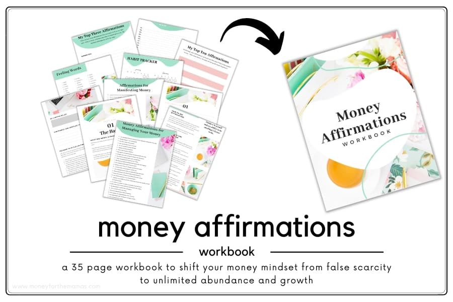 money affirmations workbook