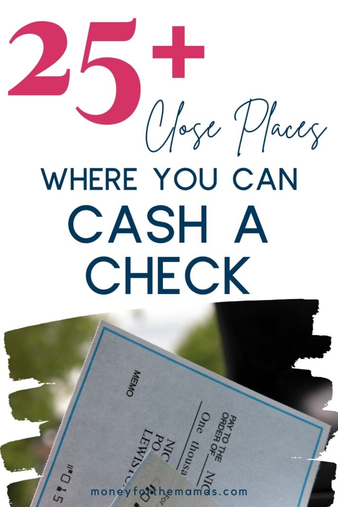 25 places for check cashing near me