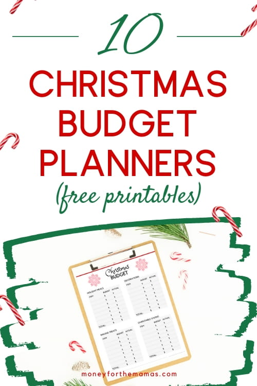 10 Easy Christmas Budget Planners (FREE Printables)