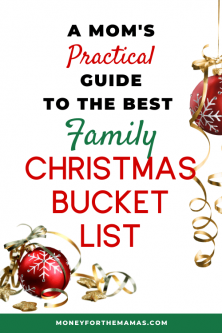 A mom's guide to the best family Christmas bucket list